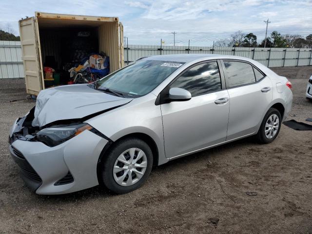 TOYOTA COROLLA L 2018 with VIN 5YFBURHE0JP758297 - Photo from auction