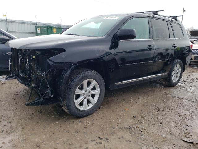 TOYOTA HIGHLANDER 2013 with VIN 5TDBK3EH0DS259027 - Photo from auction