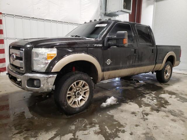 FORD F250 SUPER 2014 with VIN 1FT7W2BT6EEB06754 - Photo from auction
