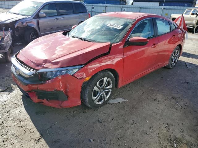 HONDA CIVIC LX 2018 with VIN 2HGFC2F57JH569944 - Photo from auction