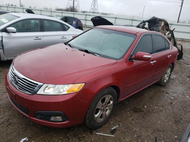 KIA OPTIMA LX 2009 with VIN KNAGE228695319916 - Photo from auction