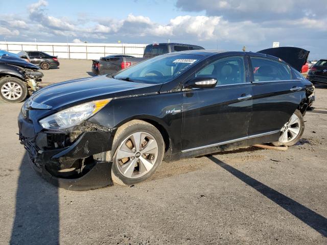 HYUNDAI SONATA HYB 2012 with VIN KMHEC4A43CA054988 - Photo from auction