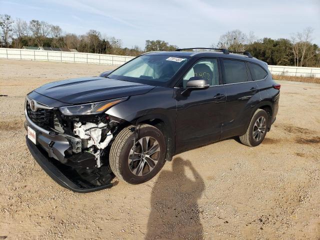 TOYOTA HIGHLANDER 2022 with VIN 5TDGZRAH5NS556743 - Photo from auction