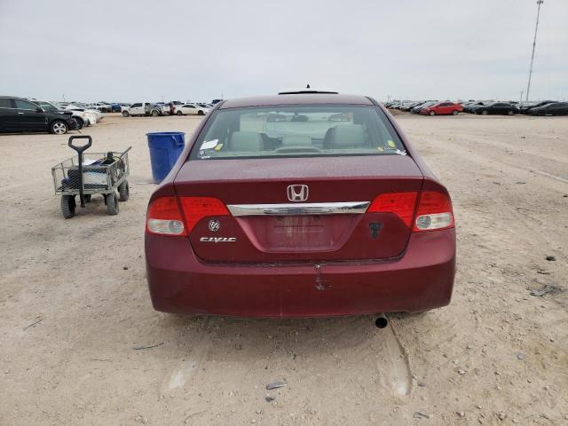 Photo 6 from auction – 2009 HONDA CIVIC LX with VIN 19XFA16599E023541