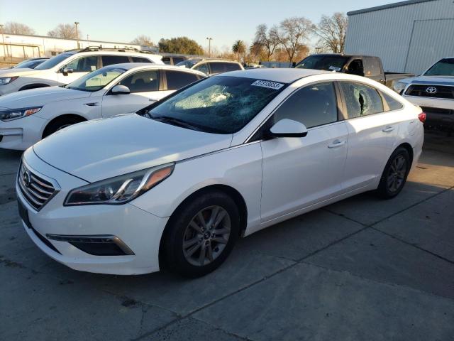 HYUNDAI SONATA SE 2015 with VIN 5NPE24AF8FH006392 - Photo from auction