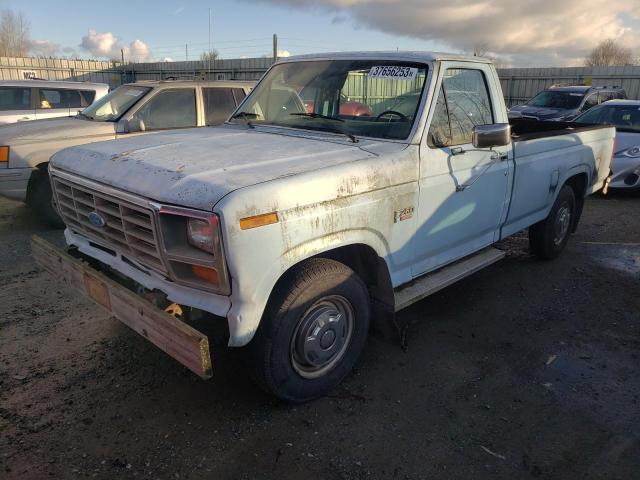 FORD F250 1986 with VIN 2FTEF25H2GCA57267 - Photo from auction