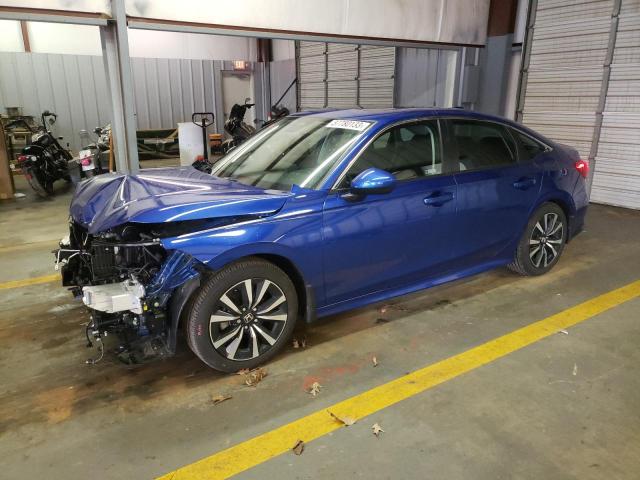 HONDA CIVIC EX 2022 with VIN 2HGFE1F71NH314928 - Photo from auction