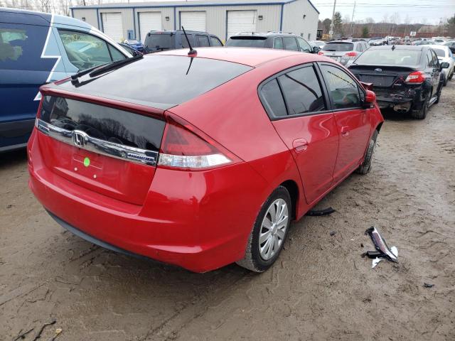 Photo 3 from auction – 2012 HONDA INSIGHT with VIN JHMZE2H34CS006295