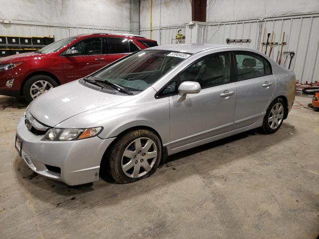 HONDA CIVIC LX 2010 with VIN 2HGFA1F55AH321336 - Photo from auction
