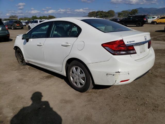 Photo 2 from auction – 2015 HONDA CIVIC LX with VIN 19XFB2F52FE249726