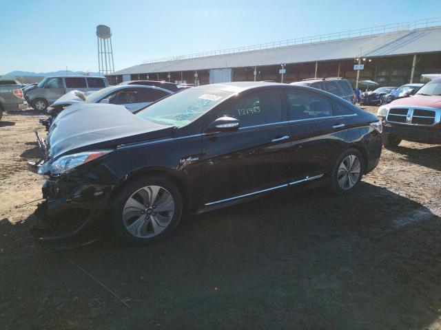 HYUNDAI SONATA HYB 2014 with VIN KMHEC4A48EA108966 - Photo from auction