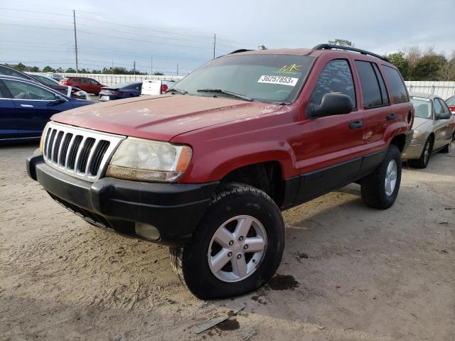 JEEP GRAND CHER 2004 with VIN 1J4GX48S64C225027 - Photo from auction