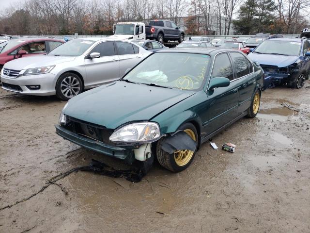 Photo 1 from auction – 2000 HONDA CIVIC EX with VIN 1HGEJ8646YL064616