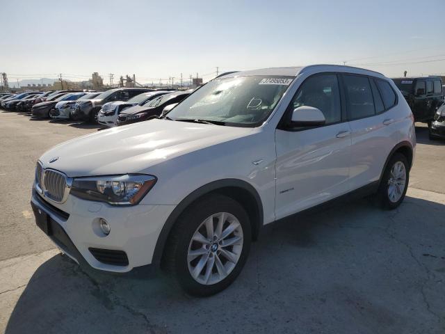 BMW X3 XDRIVE2 2016 with VIN 5UXWX9C51G0D81290 - Photo from auction