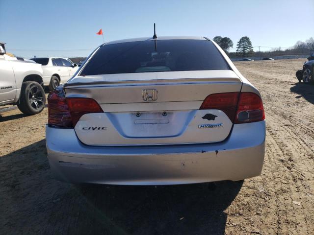 Photo 6 from auction – 2008 HONDA CIVIC HYBR with VIN JHMFA36238S007315