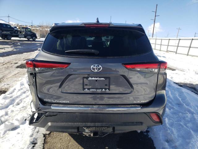 Photo 6 from auction – 2022 TOYOTA HIGHLANDER with VIN 5TDHZRBH0NS593640