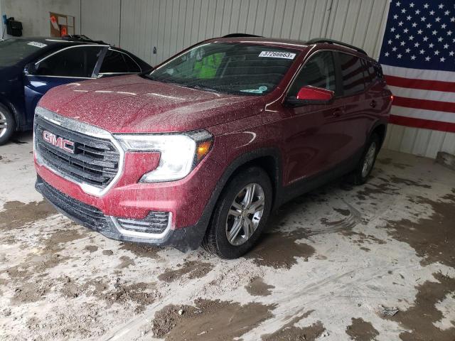 GMC TERRAIN SL 2022 with VIN 3GKALMEV7NL173102 - Photo from auction