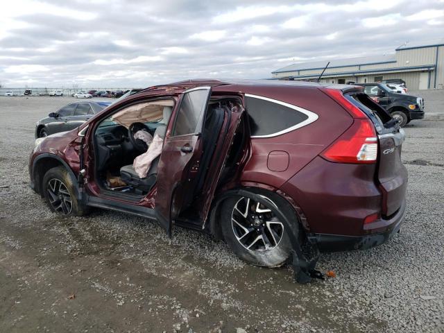 Photo 2 from auction – 2016 HONDA CR-V SE with VIN 2HKRM3H46GH518468