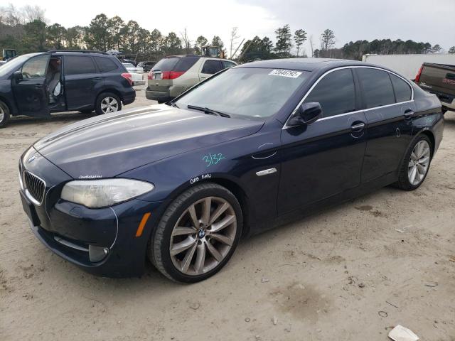 BMW 535 XI 2013 with VIN WBAFU7C5XDDU70563 - Photo from auction