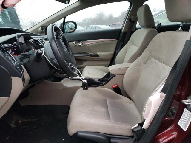 Photo 7 from auction – 2014 HONDA CIVIC EX with VIN 19XFB2F83EE219675