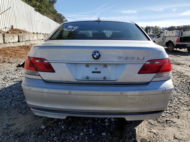 Photo 6 from auction – 2007 BMW 750 with VIN WBAHN83577DT74616