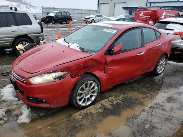 DODGE DART LIMIT 2013 with VIN 1C3CDFCA9DD298575 - Photo from auction