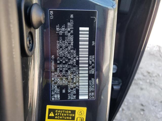 Photo 14 from auction – 2010 LEXUS RX 350 with VIN JTJBK1BA3A2400717