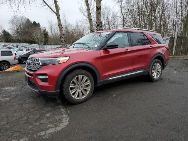 FORD EXPLORER L 2020 with VIN 1FMSK8FH1LGC92344 - Photo from auction