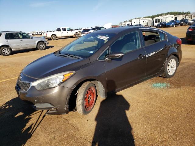 KIA FORTE LX 2014 with VIN KNAFX4A60E5093920 - Photo from auction