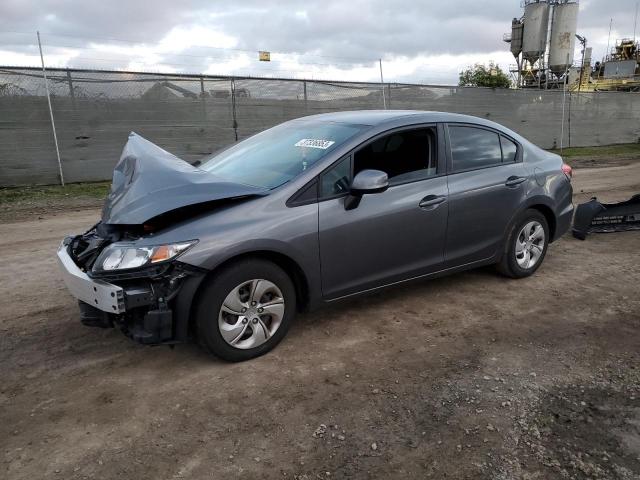 Photo 1 from auction – 2013 HONDA CIVIC LX with VIN 19XFB2F58DE245869
