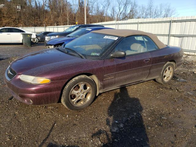 CHRYSLER SEBRING JX 2000 with VIN 3C3EL55H0YT218306 - Photo from auction