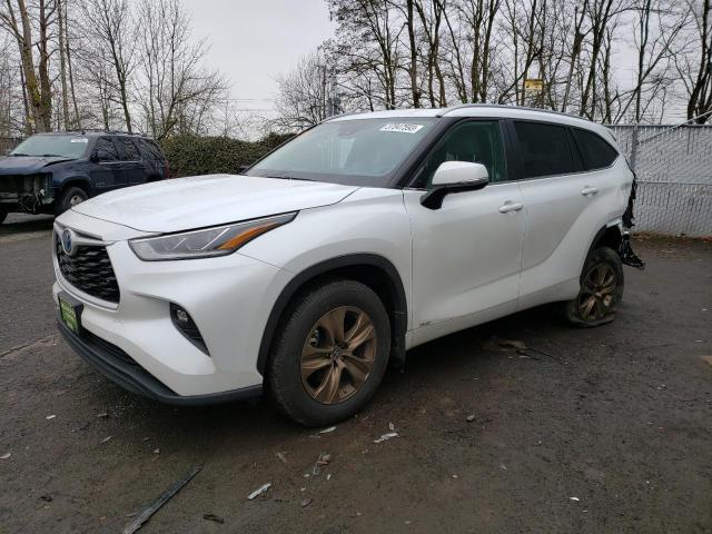 TOYOTA HIGHLANDER 2023 مع رقم تعريف المركبة 5TDABRCH7PS564529 - صورة من المزاد