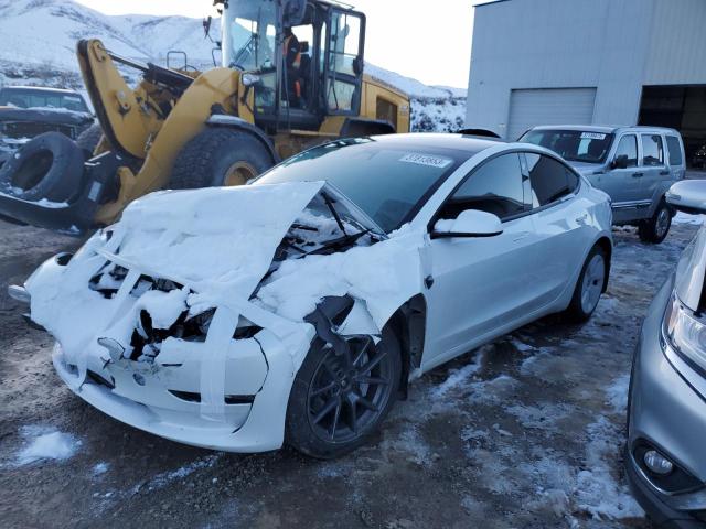 TESLA MODEL 3 2021 with VIN 5YJ3E1EB3MF928472 - Photo from auction