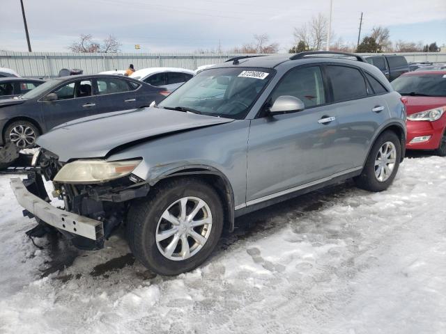 INFINITI FX35 2008 with VIN JNRAS08W28X209847 - Photo from auction
