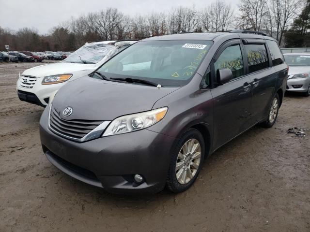TOYOTA SIENNA XLE 2011 with VIN 5TDDK3DC6BS007696 - Photo from auction