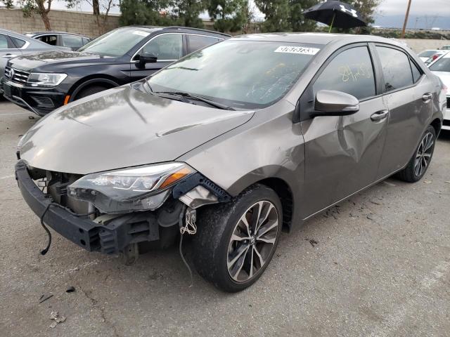 TOYOTA COROLLA L 2018 with VIN 5YFBURHE0JP796127 - Photo from auction