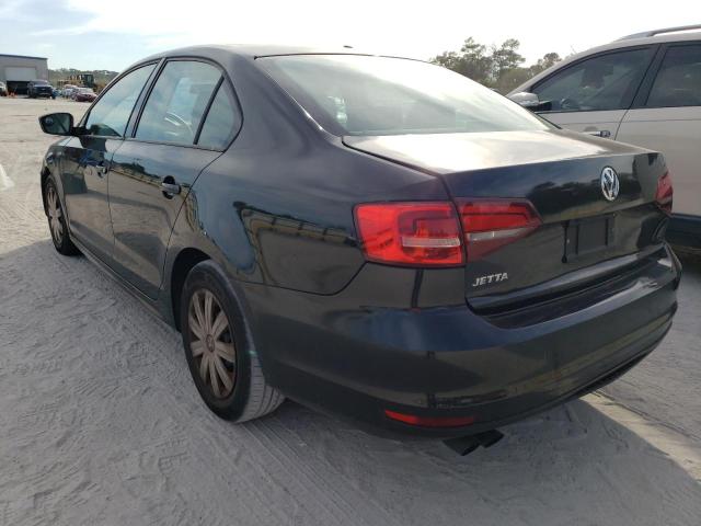 Photo 2 from auction – 2015 VOLKSWAGEN JETTA BASE with VIN 3VW2K7AJ4FM253909
