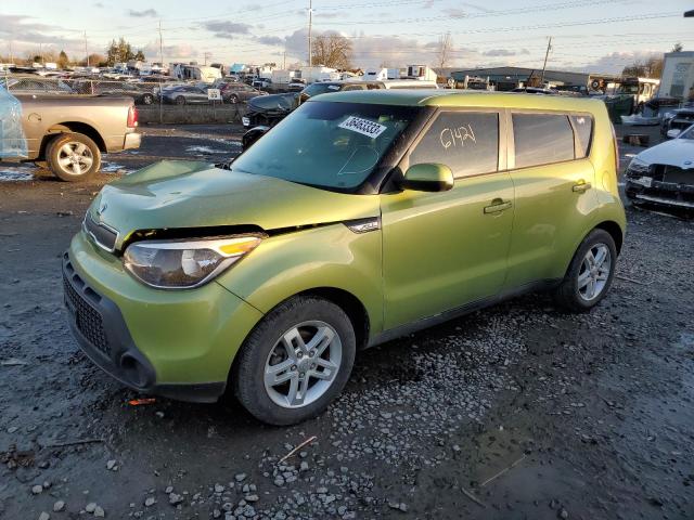 KIA SOUL 2015 with VIN KNDJN2A26F7811383 - Photo from auction