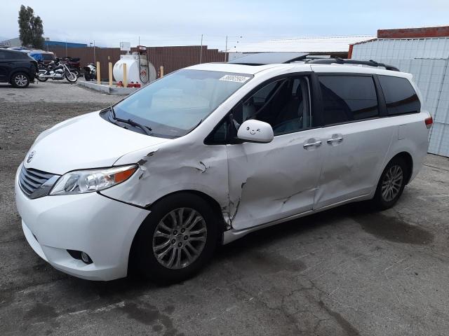 TOYOTA SIENNA XLE 2012 with VIN 5TDYK3DC3CS215537 - Photo from auction