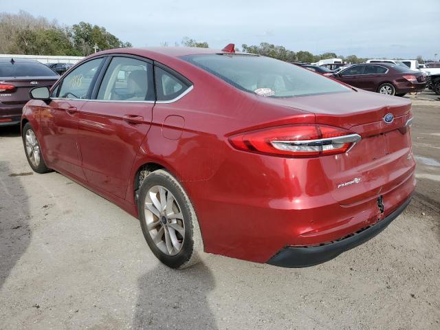Photo 2 from auction – 2020 FORD FUSION SE with VIN 3FA6P0HD1LR143854