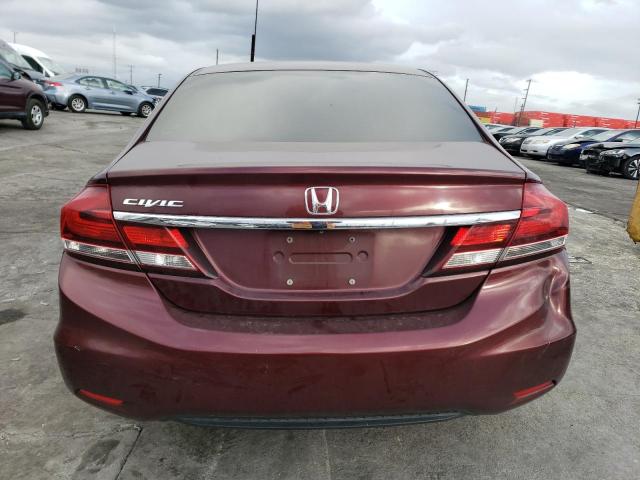 Photo 6 from auction – 2013 HONDA CIVIC EX with VIN 19XFB2F86DE242737