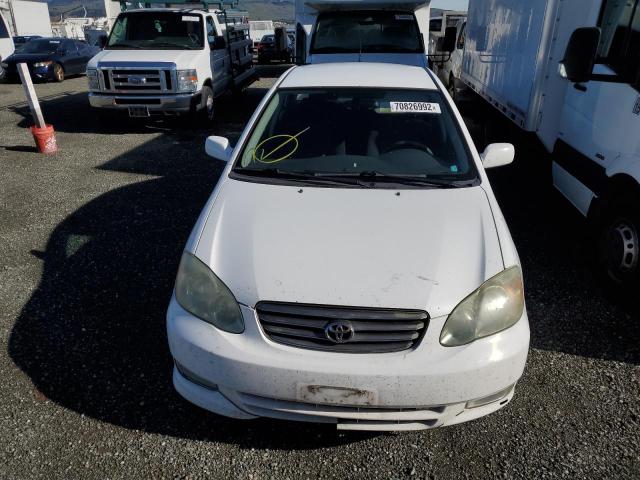 Photo 5 from auction – 2003 TOYOTA COROLLA with VIN 1NXBR32E03Z071040