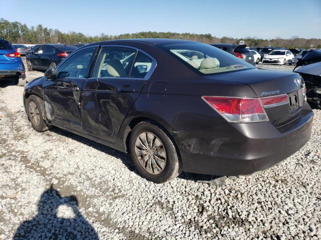 Photo 2 from auction – 2012 HONDA ACCORD LX with VIN 1HGCP2F38CA111305