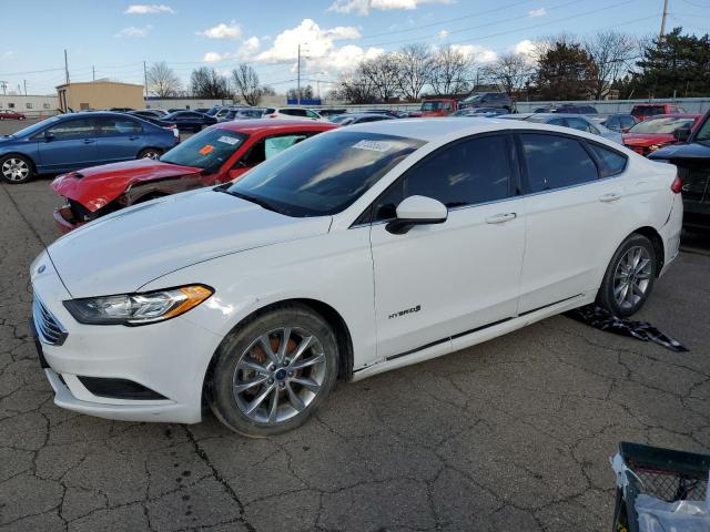 FORD FUSION SE 2017 with VIN 3FA6P0LU4HR385763 - Photo from auction