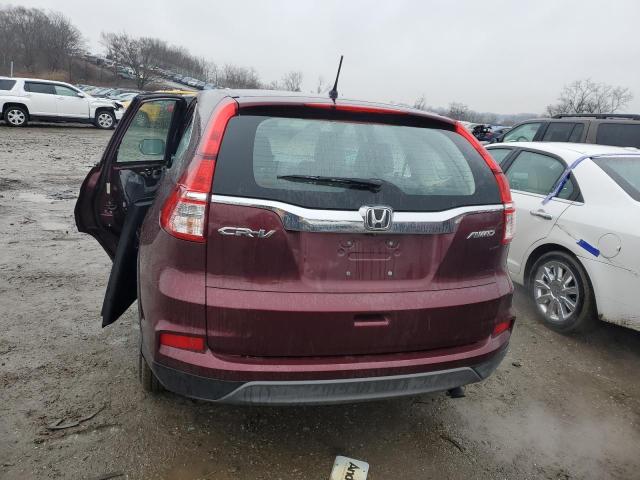 Photo 6 from auction – 2015 HONDA CR-V LX with VIN 2HKRM4H35FH646325