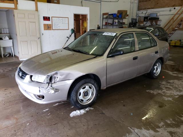TOYOTA COROLLA CE 2001 with VIN 2T1BR12E51C447654 - Photo from auction