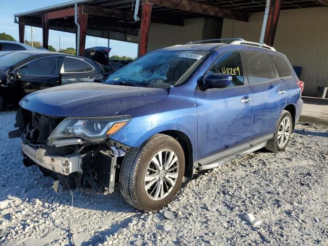 NISSAN PATHFINDER 2018 with VIN 5N1DR2MN4JC648235 - Photo from auction