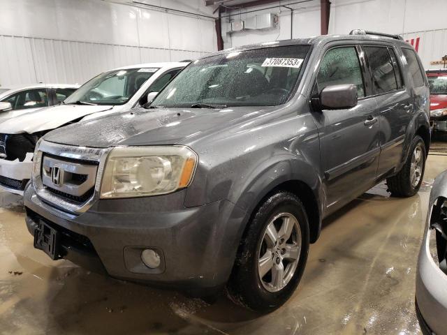 HONDA PILOT EXL 2010 with VIN 5FNYF4H58AB016815 - Photo from auction