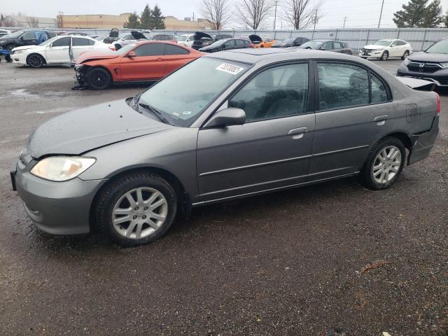 HONDA CIVIC LX 2005 with VIN 2HGES166X5H013151 - Photo from auction