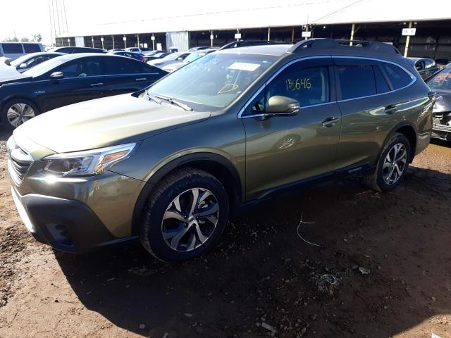 SUBARU OUTBACK LI 2022 with VIN 4S4BTGND7N3144103 - Photo from auction